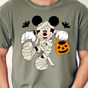 Comfort Colors Mickey Zombie Shirt, Halloween Party T-Shirt, Disney Halloween Shirt, Halloween Sweatshirt, Mickey Halloween Shirt