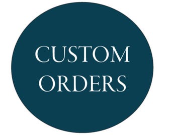 Custom order extra design fee or shipping upgrade