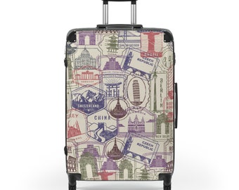 Reisekoffer | Koffer | Personalisierung des Reisekoffers | Geschenk für ihn | Geschenk für sie | Weihnachtsgeschenk |