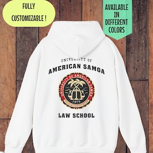 University of American Samoa Law School Hoodie, American Samoa Hoodie Better Call Saul Hoodie, Saul Goodman Unisex Hoodie