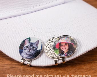 Logo Golf Marker, Golf Hat Clip, Personalized Golf Marker, Custom Photo Golf Gift, Custom Logo Golf Marker, Golf Accessory, Golf Lover Gifts