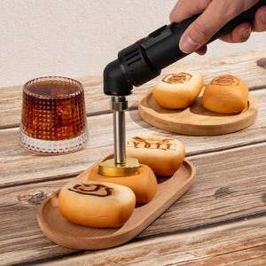 Custom Branding Iron For Bread, Custom Logo Icon Brass Stamp, Personalized Bread Stamp, Burger&Food Branding Iron, Leather Heater Iron Stamp