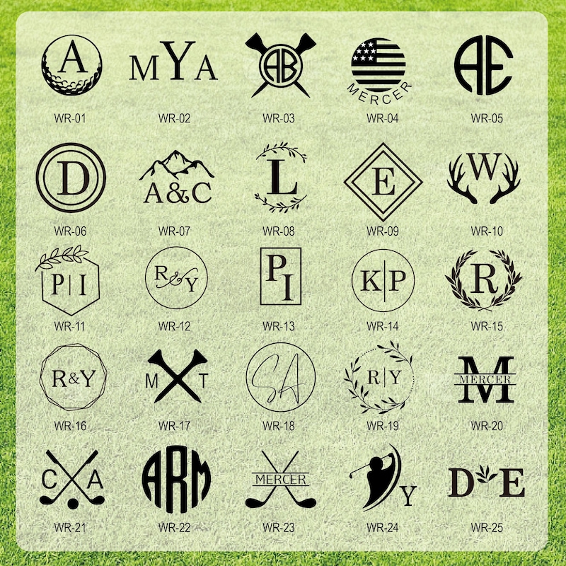 Golf Ball Stamp Custom Flag - Etsy