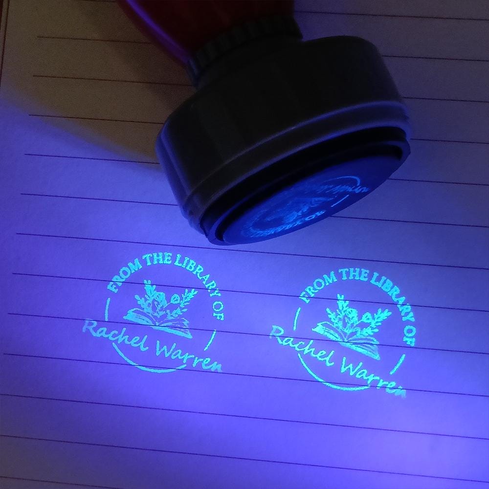 Magic Invisible Ink UV Light Fluorescent Ink, Personalized Your