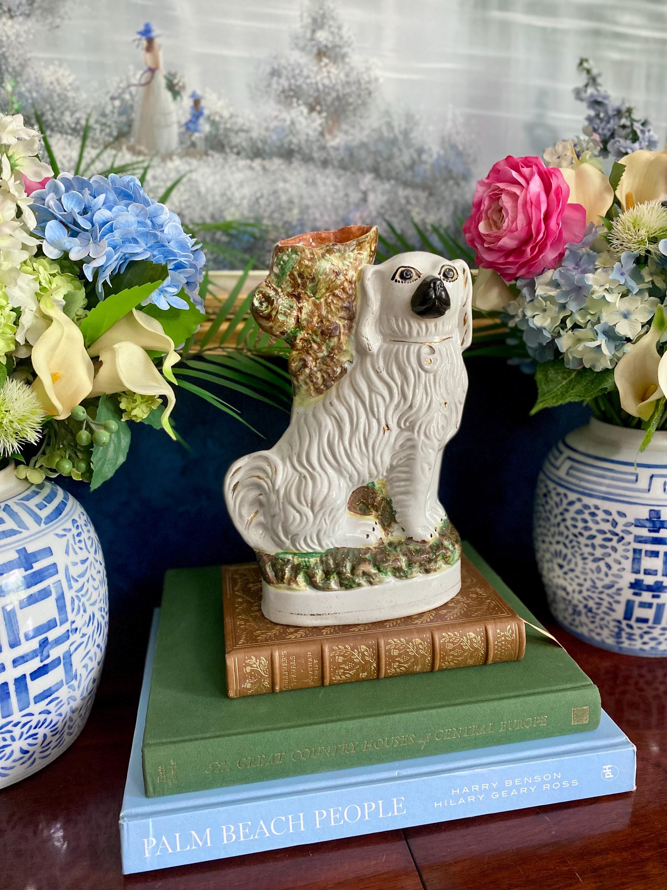 Staffordshire Vase - Etsy
