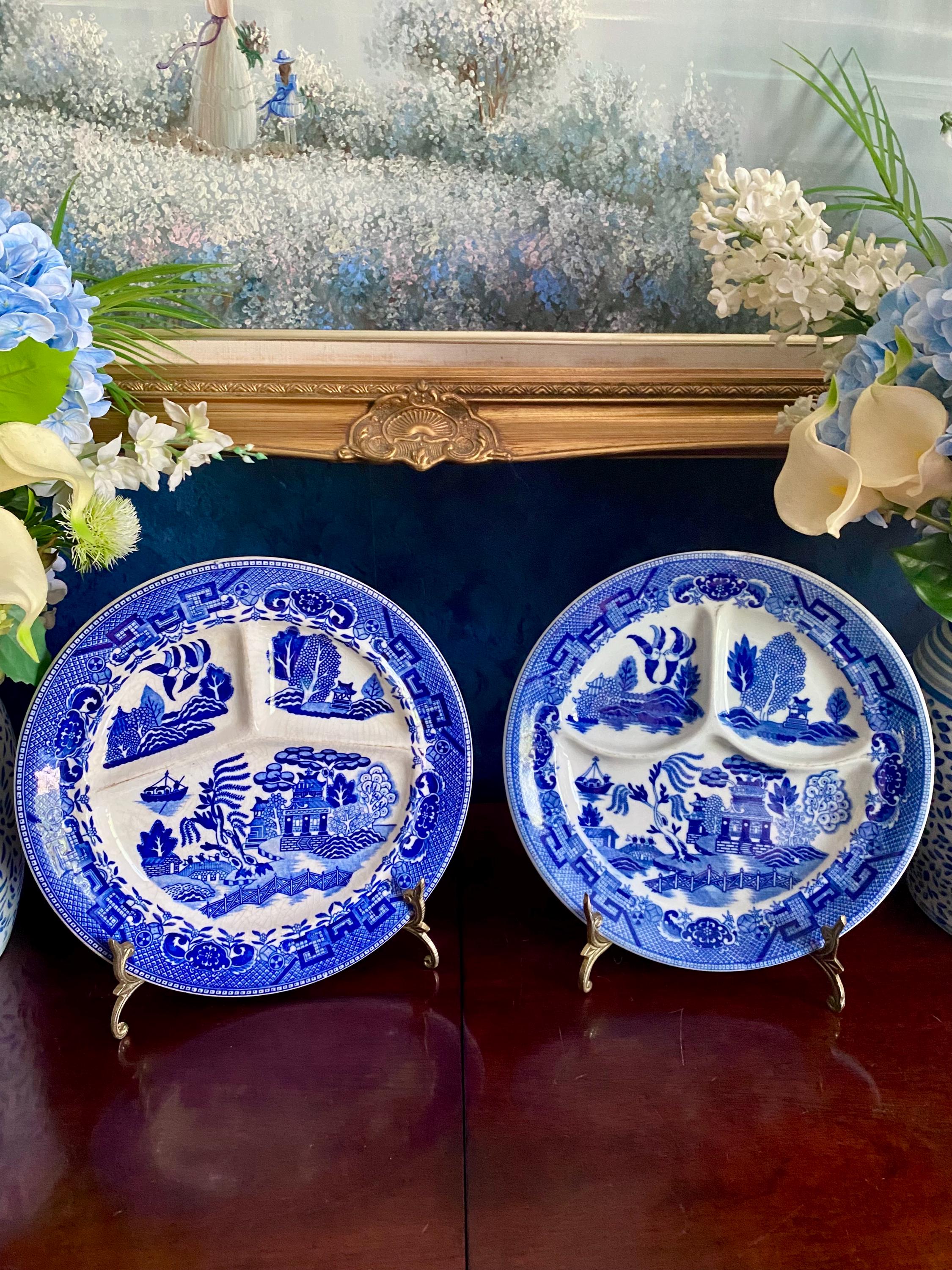 Made in Japan Blue Plates - Etsy