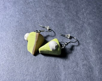 Key Lime Pie Dangle Earrings