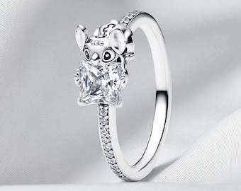 Stitch & Stone Ring, Sterling Silver Women’s Jewellery, Everyday Jewellery Ring For Women , Elegant Gift For Her