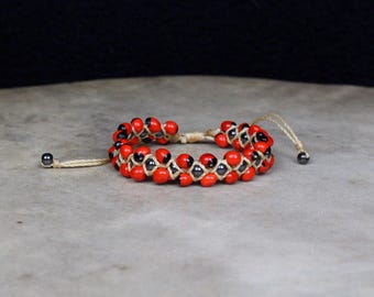 Bracelets de protection faits main | Bijoux chamaniques écologiques du Pérou | Cadeau spirituel unique