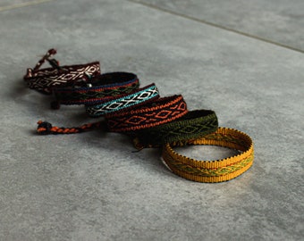 Eco-Friendly Andean Bracelet | Handwoven Spiritual Jewelry with Inka Cosmology Meaning | Handmade Gift