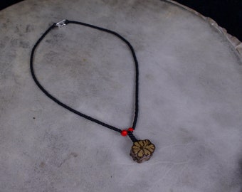 Ayahuasca Spiritual Eco-Friendly Necklace Macrame Small Size | Eco Jewelry from Peru | Unique Spiritual Gift