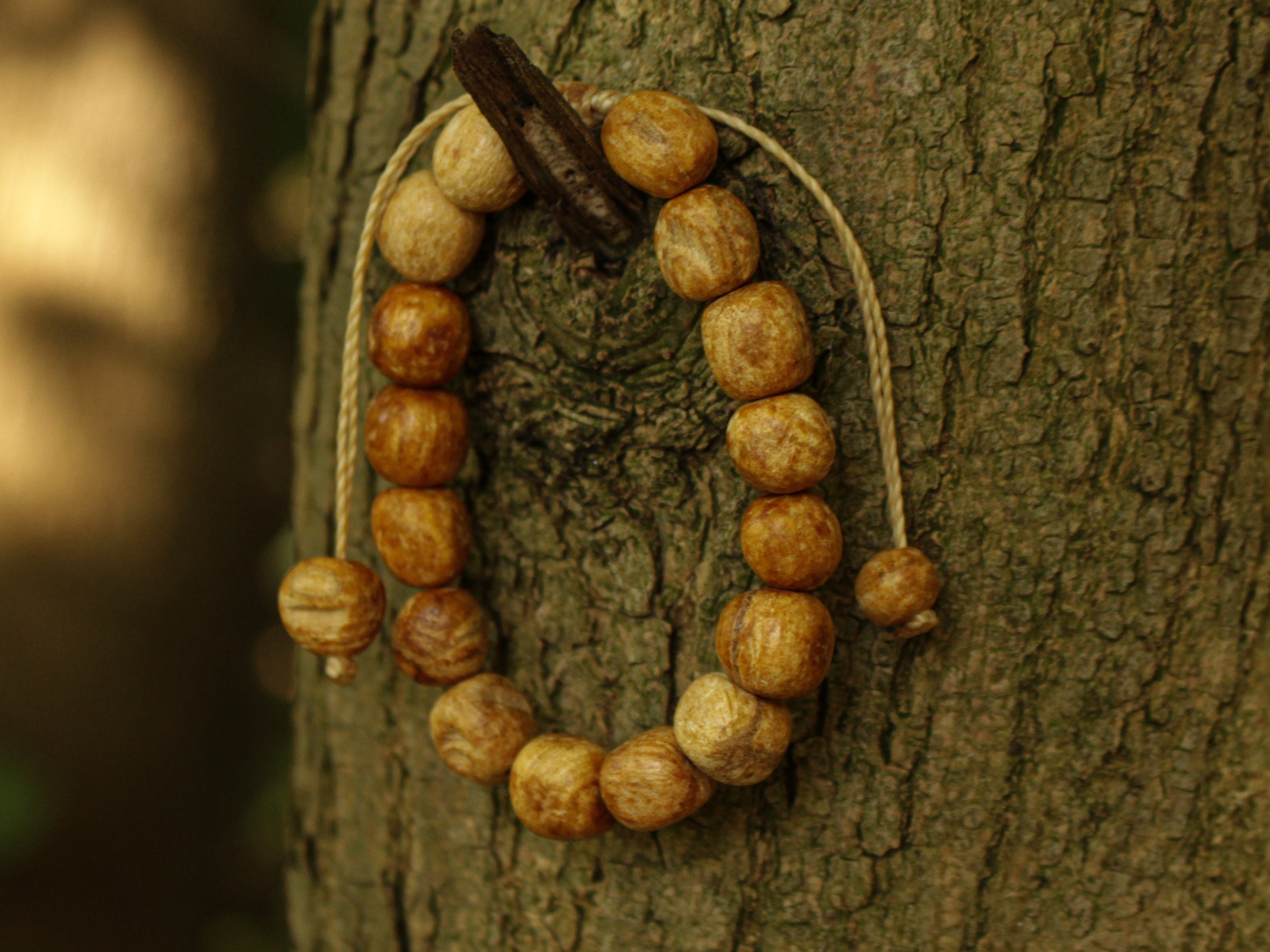 Aromatic Palo Santo Bracelet | Meditation & Energy Cleansing | Unique Handmade Spiritual Gift