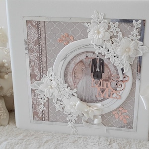 Álbum de fotos de cuero, álbum de recortes de bodas, recuerdo romántico, álbum de recortes, álbum de fotos emergente, regalo único para parejas, libro de recuerdos