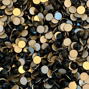 Jet (280) Swarovski Rhinestones 2078/3088 Xirius - HotFix or No Hotfix
