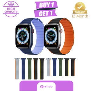 Magnetic Silicone Watch Band For Apple Watch