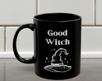 Good Witch | Black Ceramic Mug | 11oz & 15oz