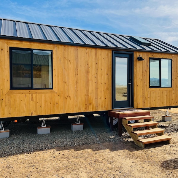 Planos de casas pequeñas modernas de 1 dormitorio y 1 baño