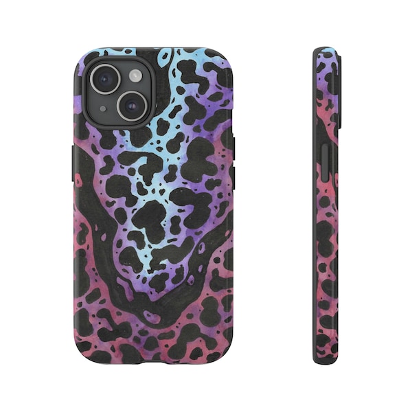 Frog Inspired Nature Camouflage, Phone Case, iPhone, Samsung Galaxy, and Google Pixel, by Clayton York 42