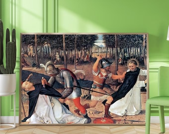 5 impresiones de arte mural católico, Biblia religiosa vintage imprimible, decoración de iglesia cristiana, descarga digital