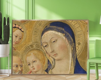 5 impresiones de arte mural católico, Biblia religiosa vintage imprimible, decoración de iglesia cristiana, descarga digital