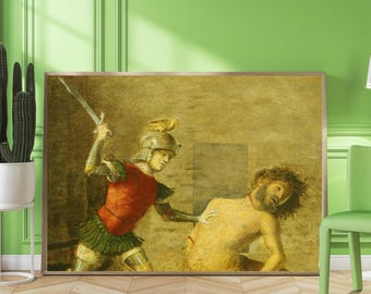 5 impresiones de arte mural católico, Biblia religiosa vintage imprimible, decoración de iglesia cristiana, descarga digital