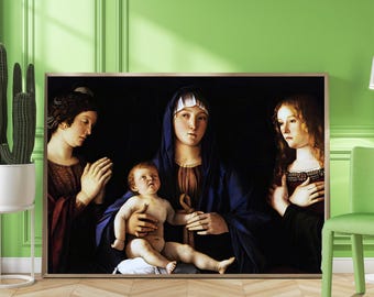 5 impresiones de arte mural católico, Biblia religiosa vintage imprimible, decoración de iglesia cristiana, descarga digital