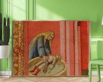 5 impresiones de arte mural católico, Biblia religiosa vintage imprimible, decoración de iglesia cristiana, descarga digital