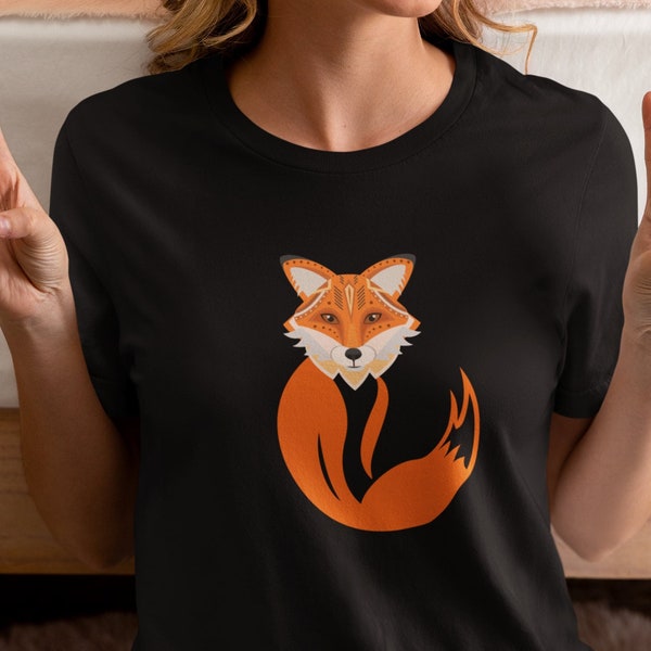 Fox Tshirt for Furry Community Fun Fox Face Mask Woodland Creature for Animal Enthusiast Present Wolf Lover Shirt for Yiff Anthro Fursona