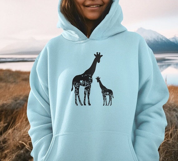 Giraffe hoodie top