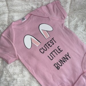 Cutest Little Bunny Baby Onesie