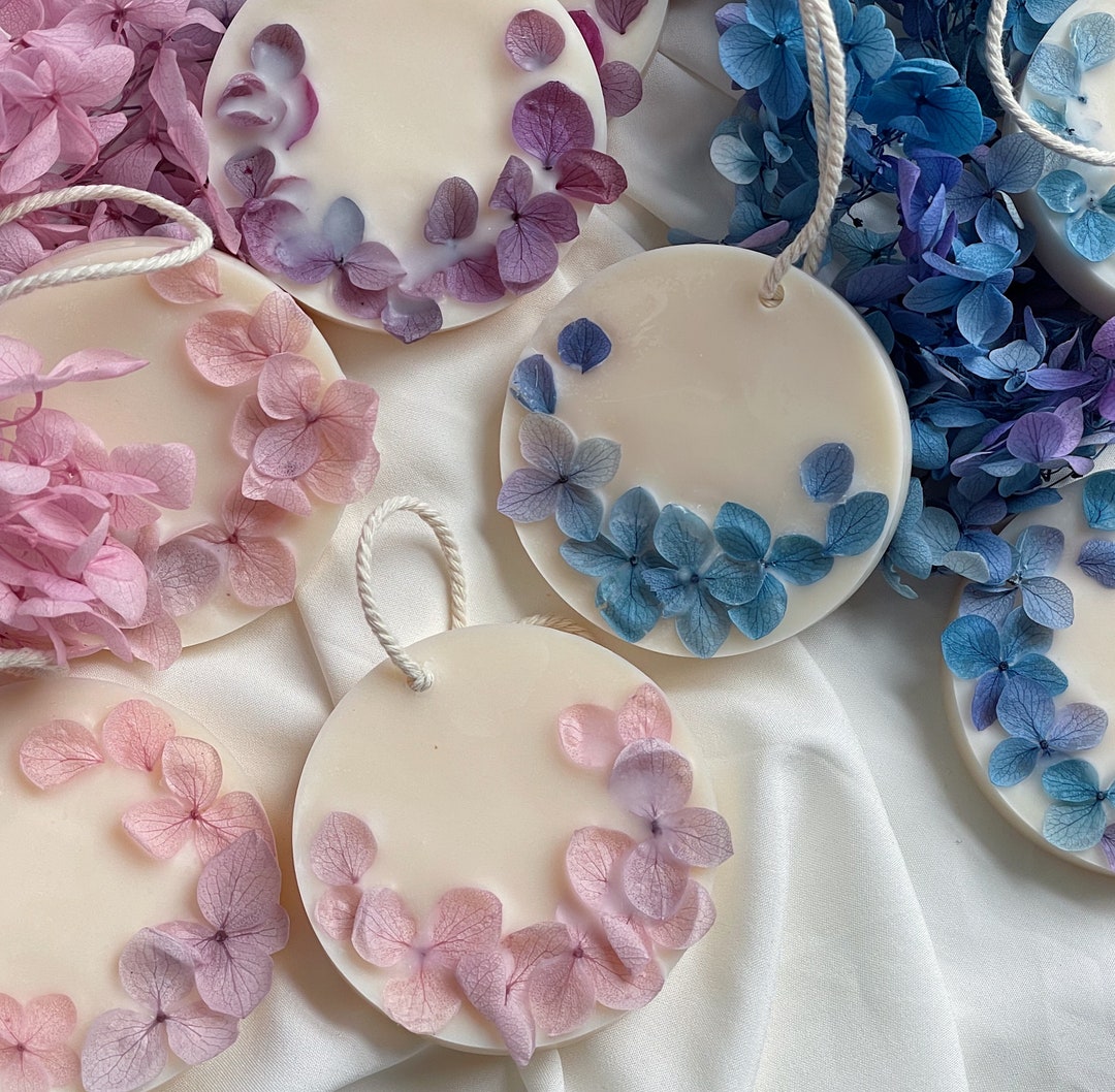 Floral Scented Wax Sachet, Hydrangea Wedding Favors - Etsy