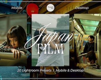 Japan Film Lightroom Presets: Vintage Kodak, Fujifilm Looks (Mobile & Desktop)