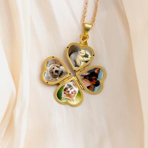 Custom Heart Locket Photo Necklace, Vintage Locket, Photo Locket Necklace, Lucky Gift, Christmas Gift， Wedding Gift, Sister Gift for Her