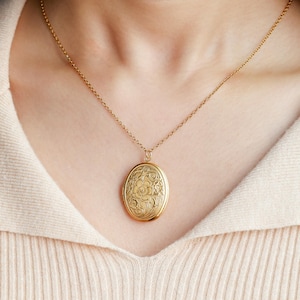 Collar con relicario vintage personalizado con foto, collar conmemorativo para mascotas, colgante con relicario para foto, recuerdo, regalo de Navidad, regalo de boda, regalo para ella.