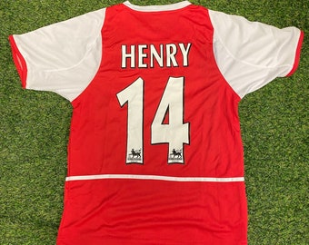 Maillot domicile Arsenal 2002/2003 Thierry Henry #14