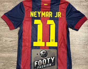 FC Barcelona 2014/15 Home Jersey Red Neymar Jr #11 - Etsy UK
