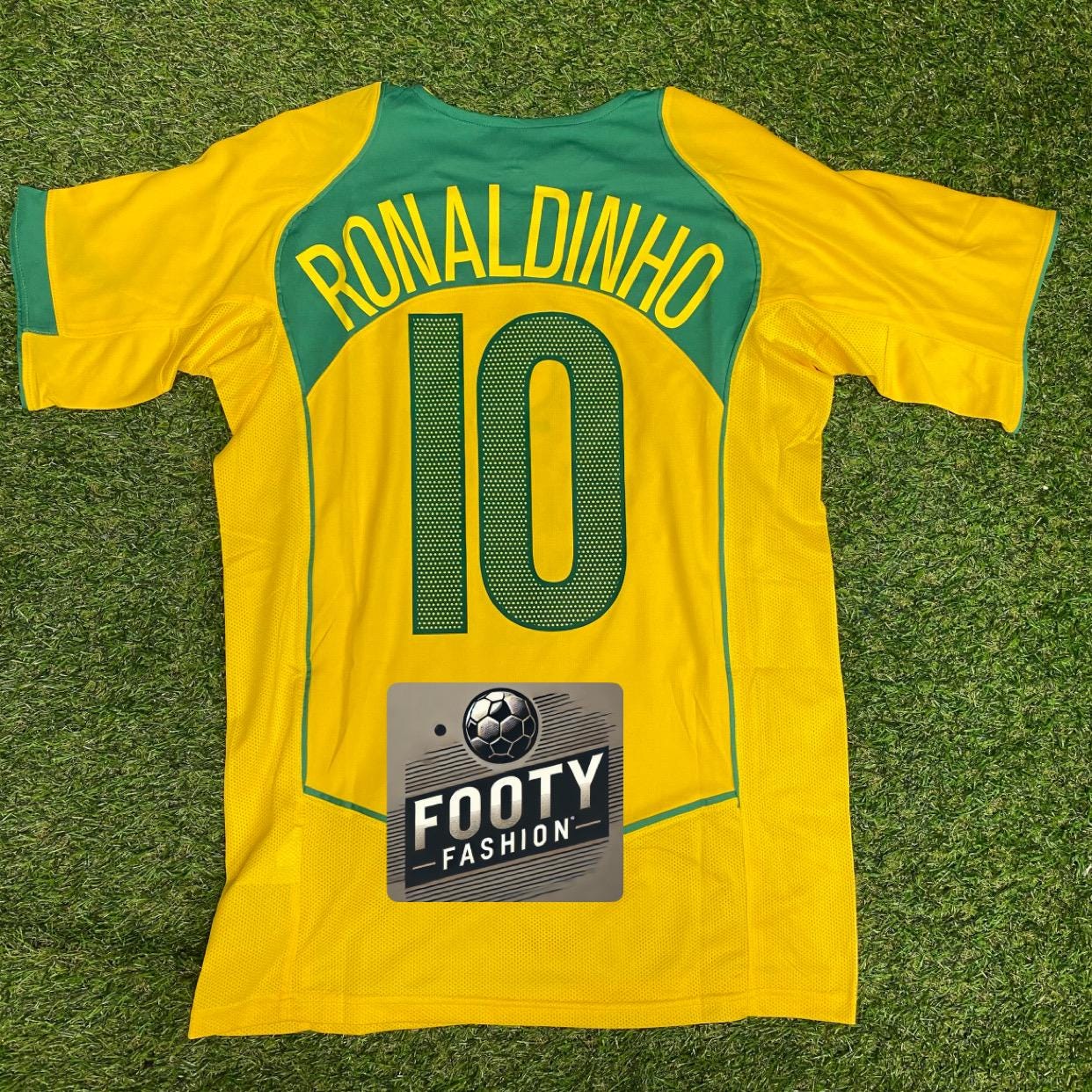 Brazil 2006 World Cup Ronaldinho #10 Home Jerey - Etsy