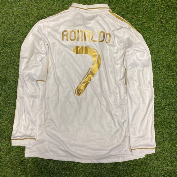 Real Madrid 2011 2012 Cristiano Ronaldo 7 Home Jersey Etsy UK