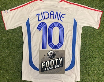 France  2006 world cup zidane  #10 away  jerey