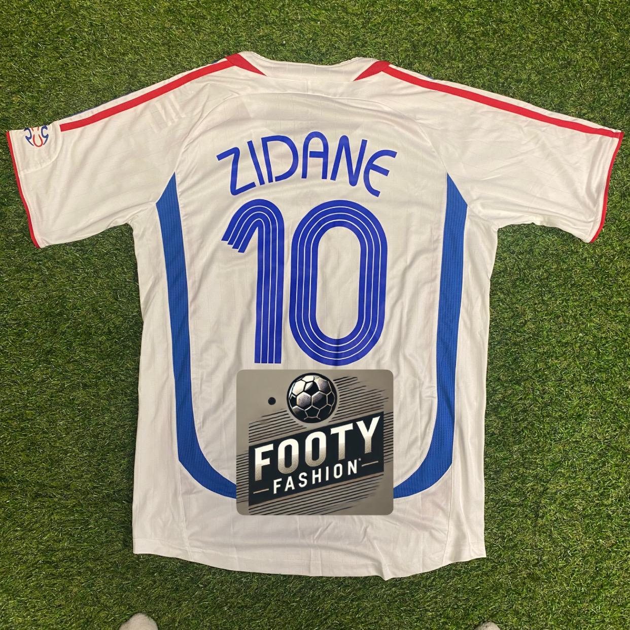 France 2006 World Cup Zidane #10 Away Jerey - Etsy