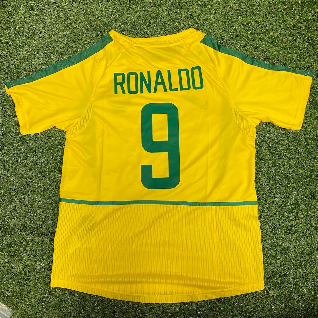 Ronaldo 9 brazil jersey hotsell