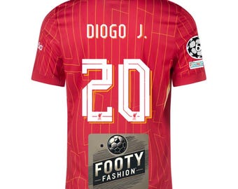 Liverpool Diogo Jota home jersey 2024/25