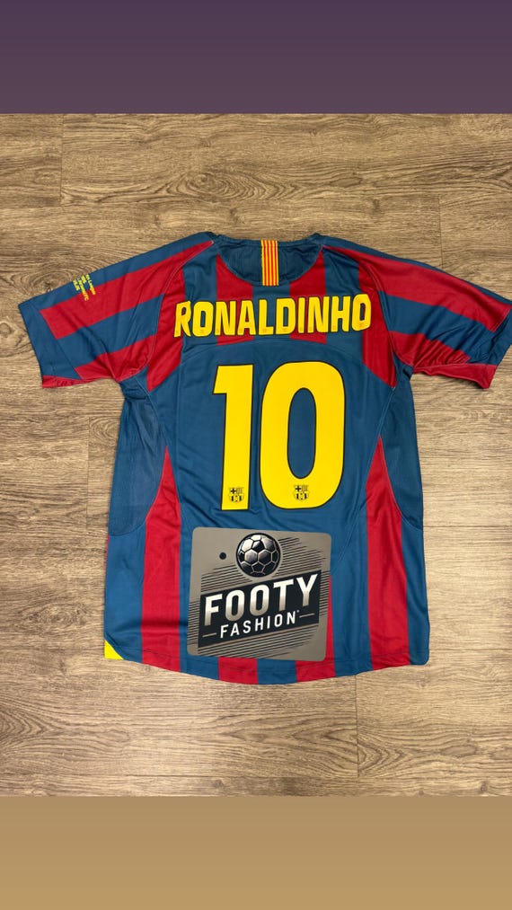 バルセロナ ホームユニフォーム ロナウジーニョ 正規 品