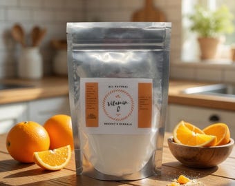 Pure Vitamin C Ascorbic Acid Powder 4oz - Immune Support Antioxidant Collagen Booster Vegan Non-GMO