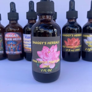 200X Pink Lotus Tincture 2 oz