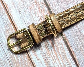 Handmade Pet Collar with Name - Personalized Dog Collar - Custom Engraved Leather - Handcrafted Special Gift