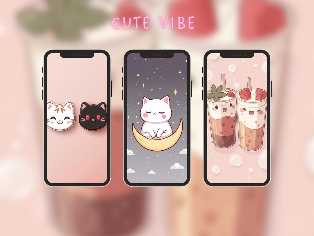 Kawaii Lofi Anime Phone Wallpapers - Cute Soft Pastel Aesthetic ...