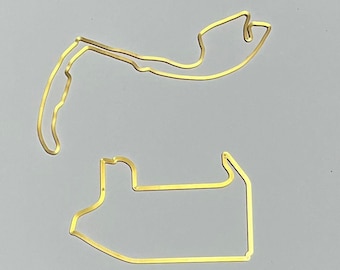 Decoração de parede para pista de corrida de F1: tamanho XL - acabamento brilhante