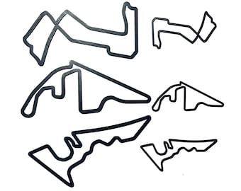 Decoração de parede para pista de corrida de F1: tamanho XL