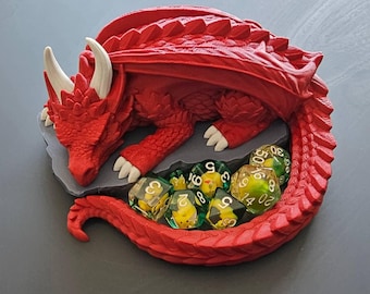 Dice Tray Sleeping Dragon